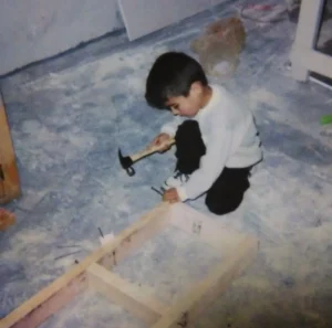 Early days working with my Dad